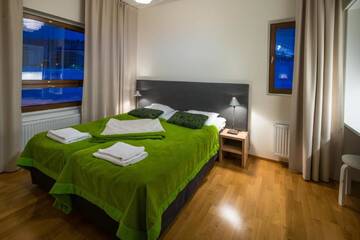 Фото номера Апартаменты с 2 спальнями и сауной - Дополнительное здание А Отель Lapland Hotels Saaga г. Юллясярви 5