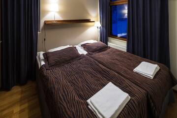 Фото номера Апартаменты с 1 спальней и сауной Отель Lapland Hotels Saaga г. Юллясярви 5