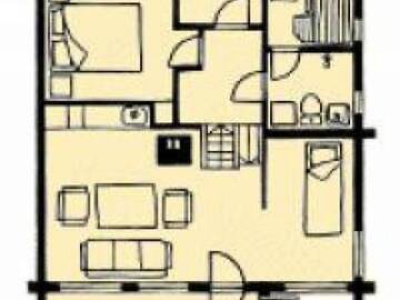 Фото номера Дом для отпуска Дома для отпуска Holiday Home Ylläsrova b5 - kasku г. Юллясярви 21
